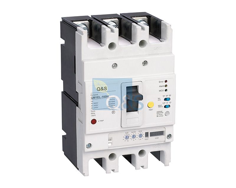 QM1EL Electronic type MCCB with Earth-leakage protection