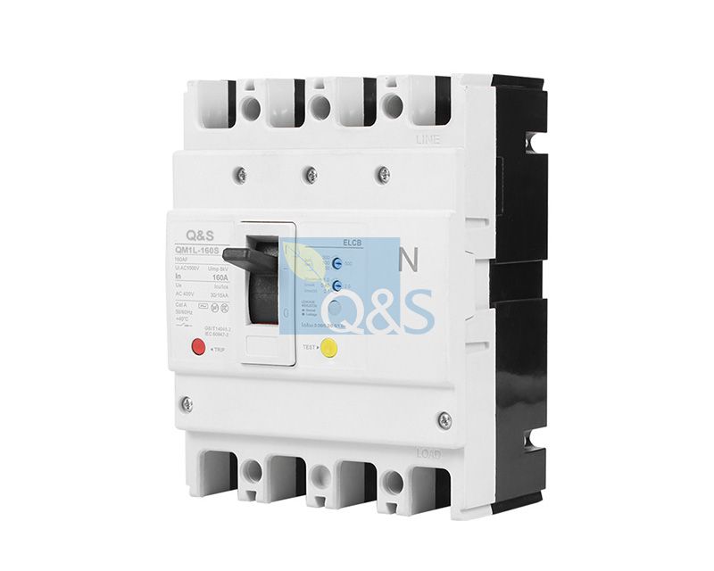 QM1L Thermo-magnetic type MCCB with Earth-Leakage protection