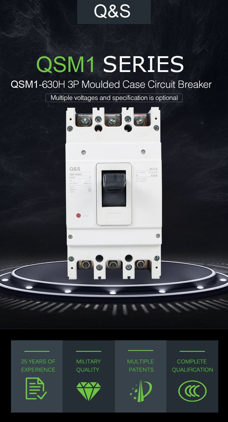 QM1 Thermo-magnetic molded case circuit breaker