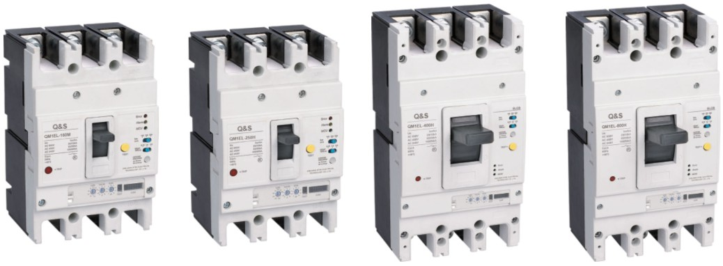 QM1EL Electronic type MCCB with Earth-leakage protection