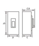 QM1T Thermo-magnetic double adjustable type MCCB